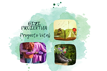 Logo de Proyecto Vital con 3 imágenes